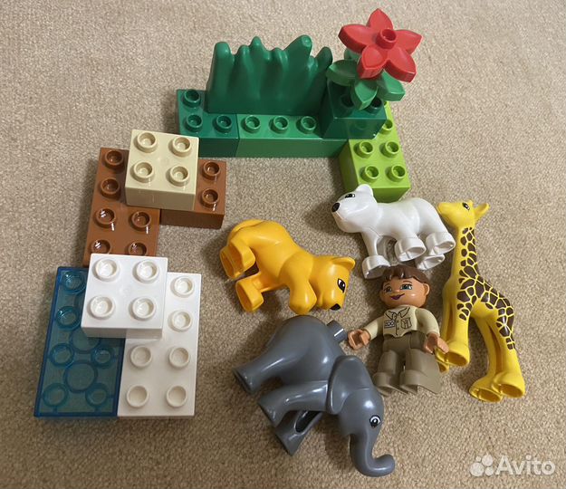 Lego duplo Зоопарк для малышей