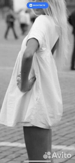 Платье комбинезон льняной zara