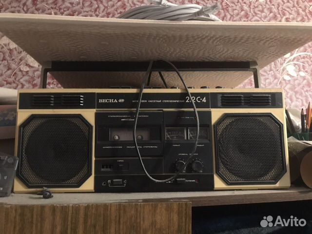 Кассетный магнитофон весна 212 с4 купить в Кардымово | Электроника | Авито