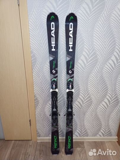 Горные лыжи с креплениями head