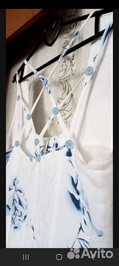 Сарафан длинный в пол размер 46