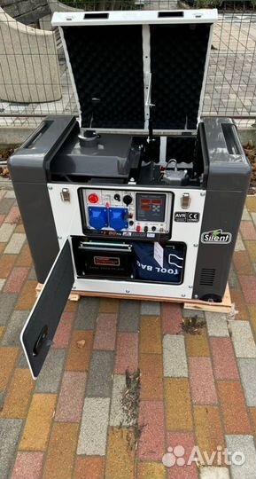 Электростанция дизельная 10 kWG-power однофазный с