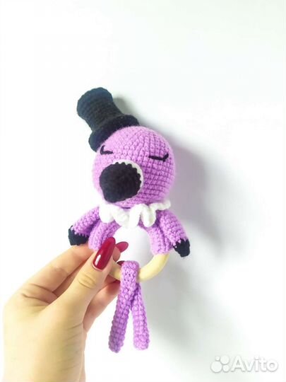 Вязаные погремушки