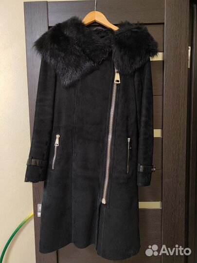 Дубленка натуральная женская 44-46 размер