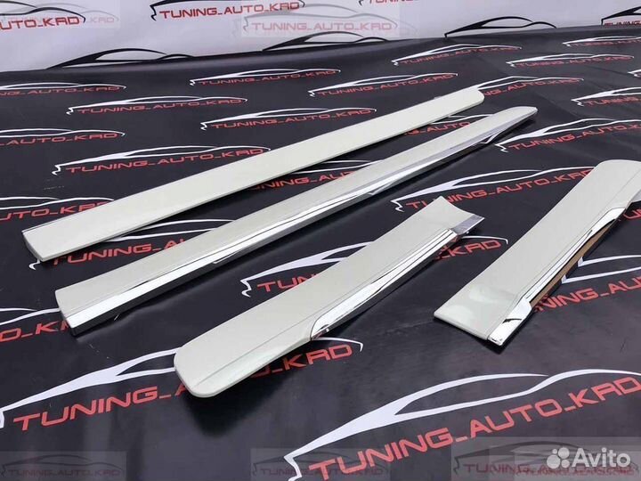 Молдинги дверей Toyota Land Cruiser Prado 150 F911