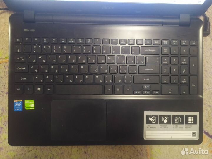 Ноутбук Acer aspire E5-571G/i5/GeForce 840m