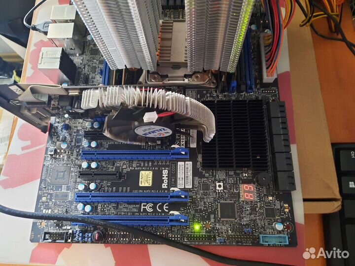 Материнская плата 2011v3 Supermicro MBD-X10SRA