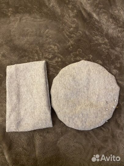 Берет и снуд для девочки