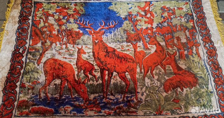 Покрывало плюшевое СССР