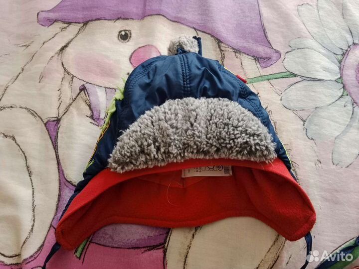 Шапка зимняя для мальчика р 48