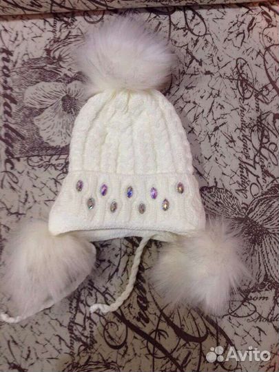 Шапка шарф перчатки детские