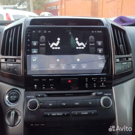 Android на toyota land cruiser 200