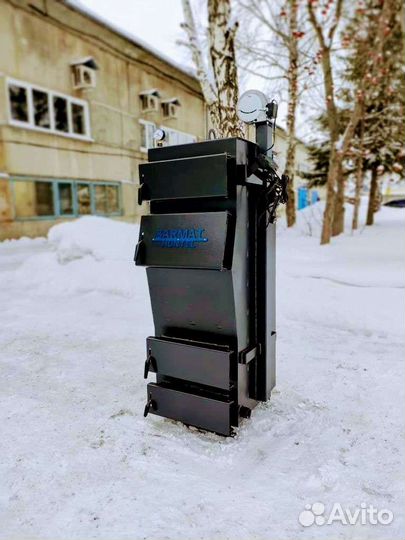 Твердотопливный котел длительного горения