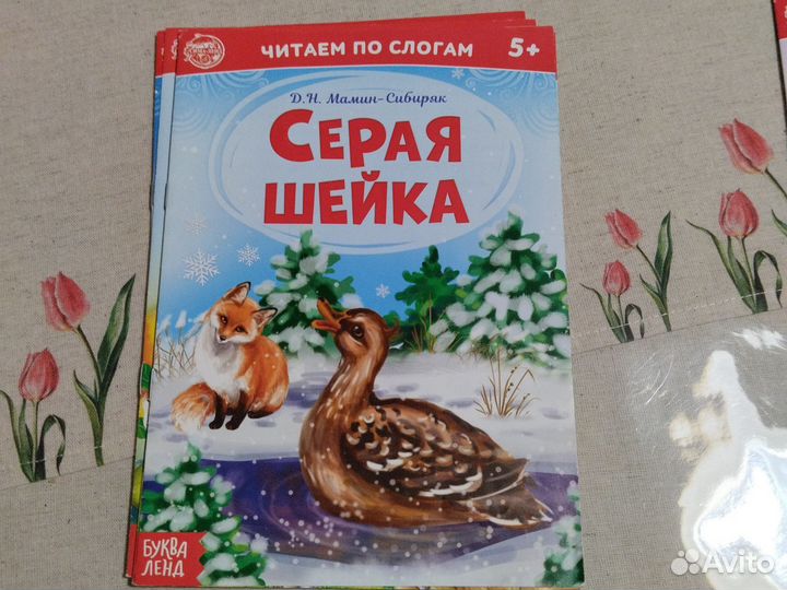 6 книжек из серии Читаем по слогам