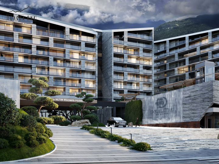 2-к. апартаменты, 54,7 м², 2/5 эт.