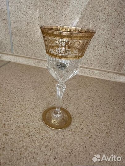 Бокалы хрусталь astra gold