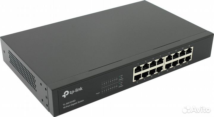 Коммутатор TP-link TL-SG1016D
