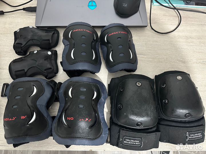 Защита для роликов размер L подойдет и на m