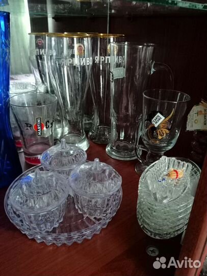 Хрусталь, вазы, стаканы,фигурки СССР