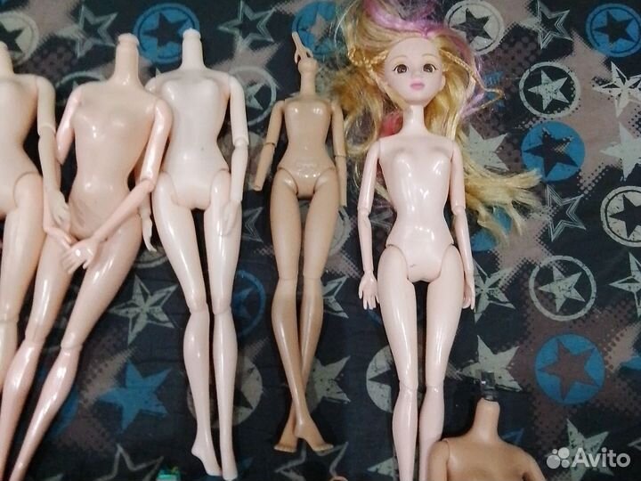 Лот тел Барби и аналогов, куклы
