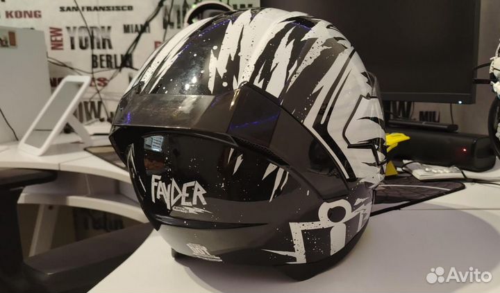 Мотошлем icon airflite