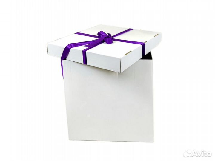 Коробка сюрприз с воздушными шарами