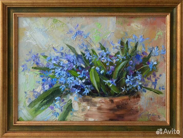 Картина маслом на холсте 