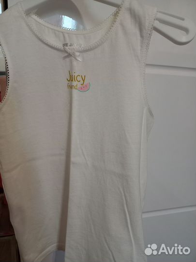 Вещи пакетом на девочку 122 128