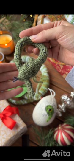 Вязаные игрушки ручной работы