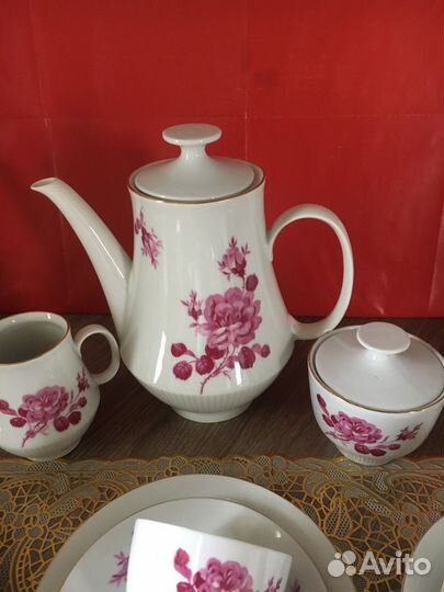 Сервиз кофейный Кольдиц. Винтаж