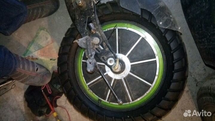 Передняя вилка от электросамоката рино