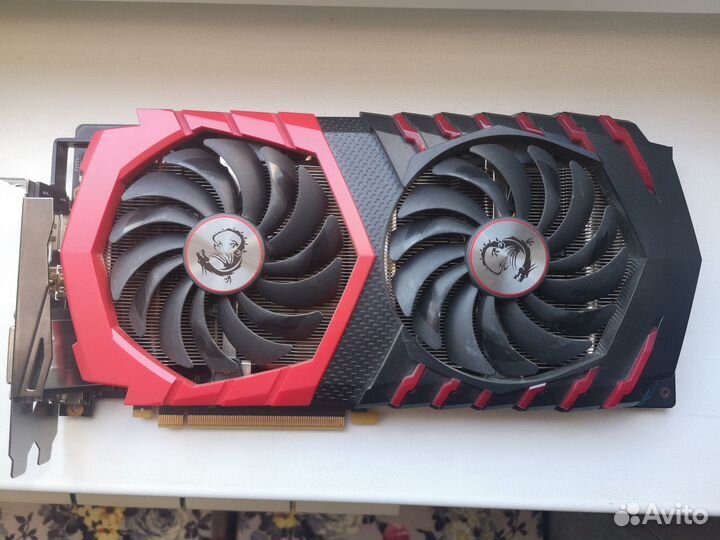 Топовая MSI GTX 1060 Gaming X Plus на 6 гигов