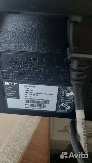 Монитор Acer 19''