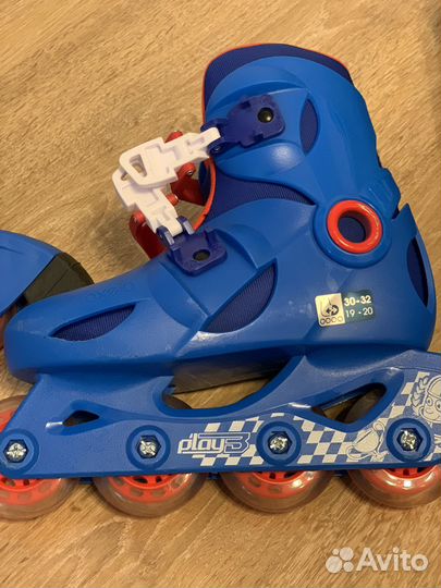Роликовые коньки раздвижные 30-32 размер