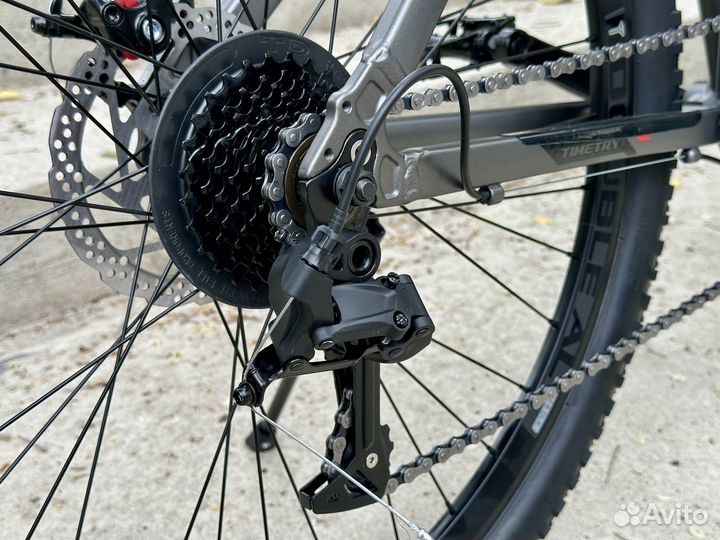 Велосипед новый timetry алюминиевый
