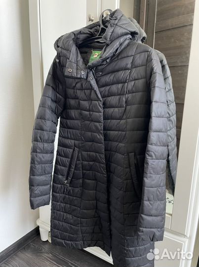 Куртка пальто демисезонная женская 44 стеганная
