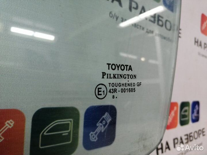 Стекло двери переднее левое Toyota Avensis T270