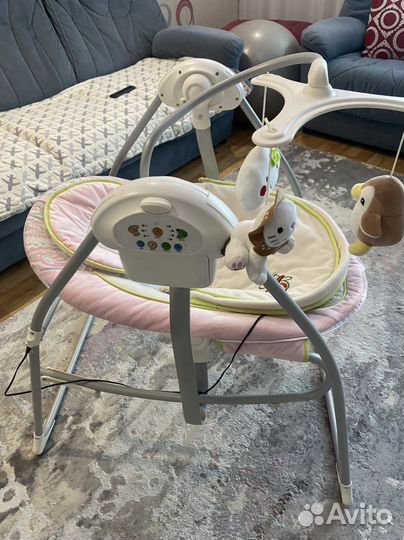 Детские электронные качели