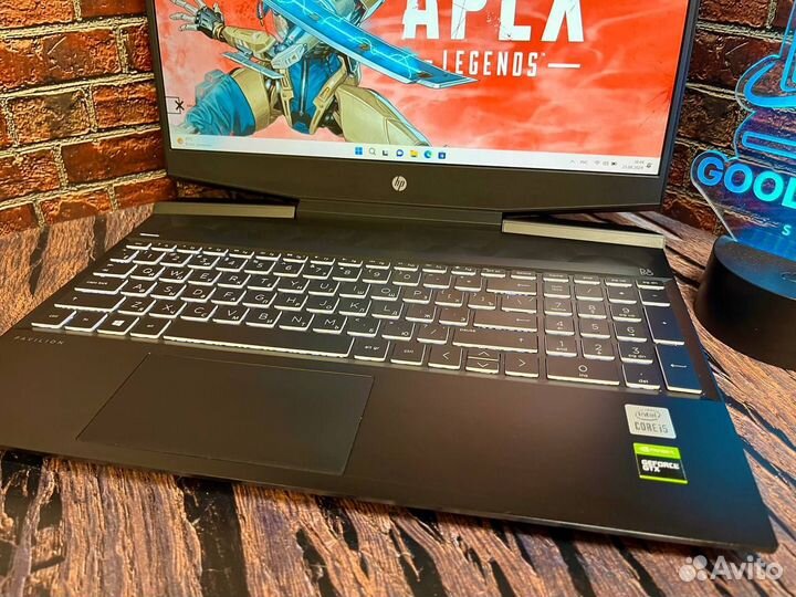 HP Gaming i5 GTX 1650Ti 8GB 512SSD Full HD ips