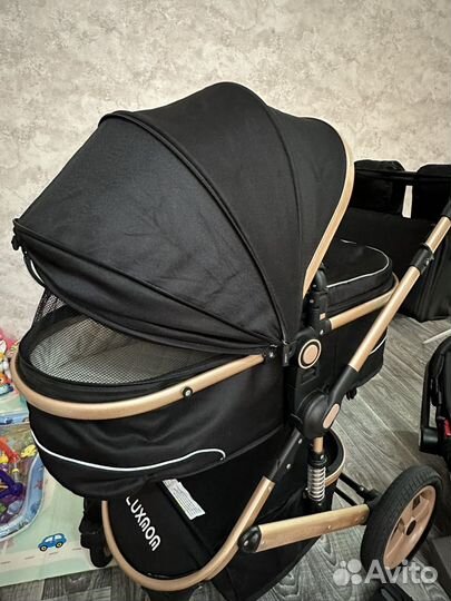 Коляска luxmom 3 в 1