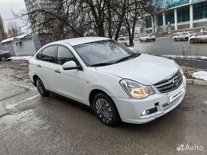 Nissan Almera 1.6 МТ, 2017, 286 000 км