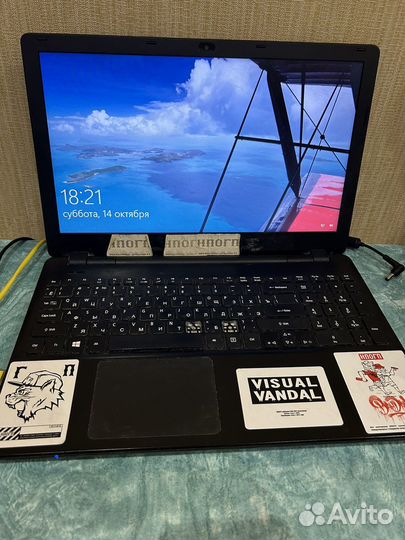 Ноутбук acer на запчасти