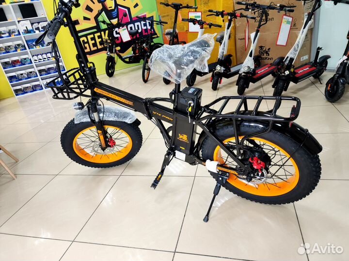 Электровелосипед kugoo v4 pro