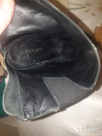 Ботильоны натуральная кожа 38