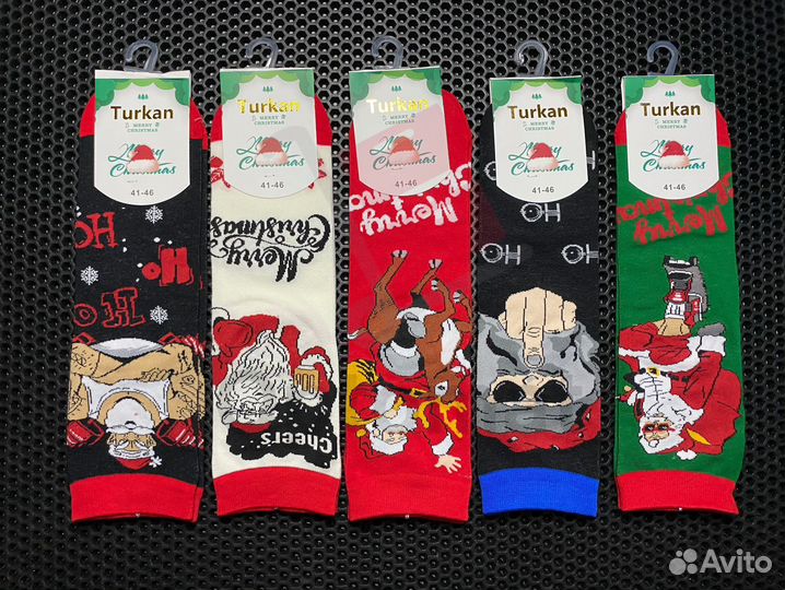 Носки новогодние оптом