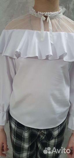 Блузка школьная