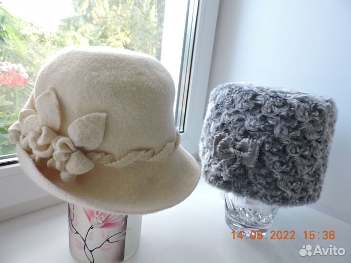 Шапка из экомеха р 59 новая под каракуль