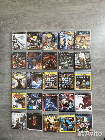 Диски на sony playstation 3 ps3