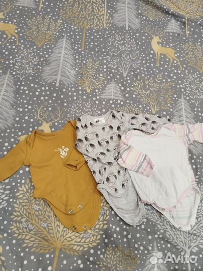 Боди, слипы, ползунки для девочки