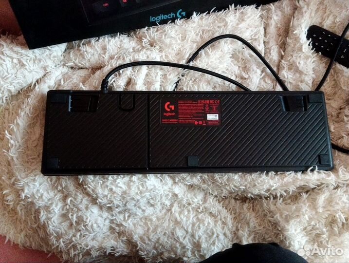 Клавиатура logitech g413 carbon